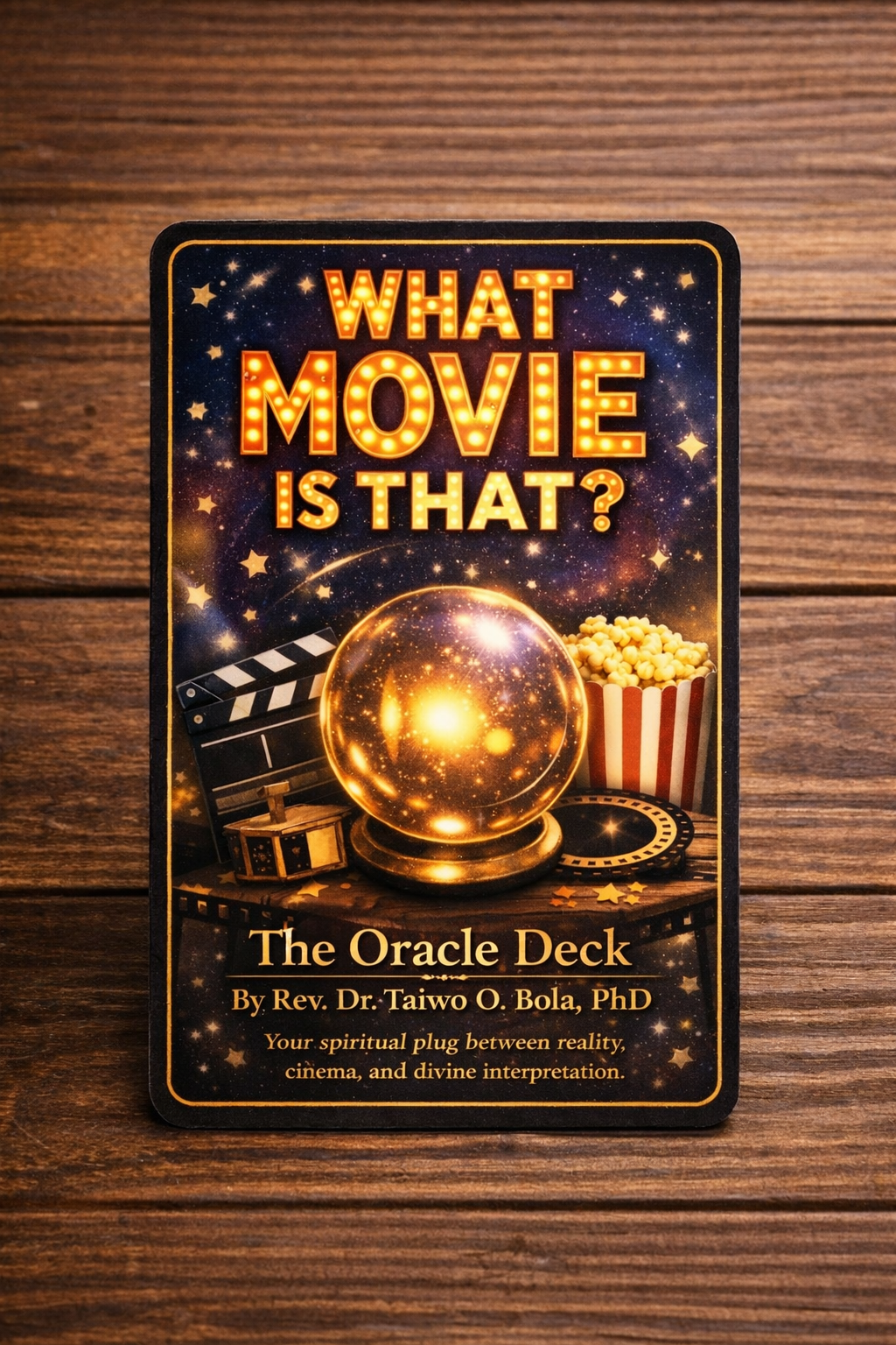 What Movie Was That? Oracle Deck by Rev Dr. Taiwo Olukemi Bola, PhD. (72 cards).