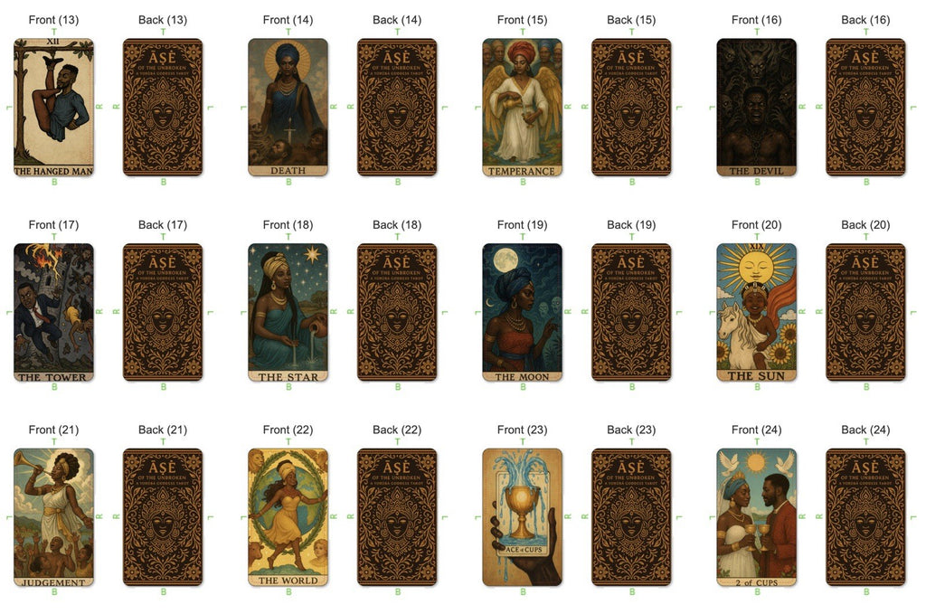 Ashe Of The Unbroken (Tarot) Includes a One-Page Activation PDF & Free Shipping