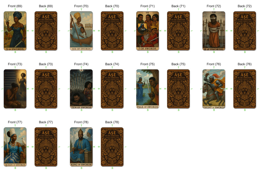 Ashe Of The Unbroken (Tarot) Includes a One-Page Activation PDF & Free Shipping
