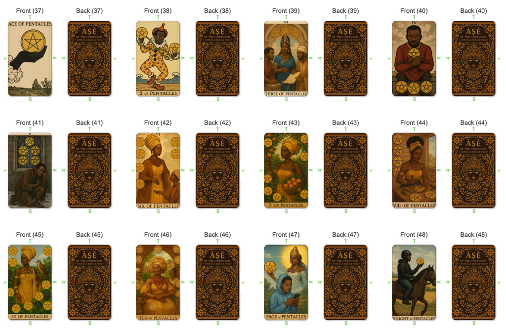 Ashe Of The Unbroken (Tarot) Includes a One-Page Activation PDF & Free Shipping