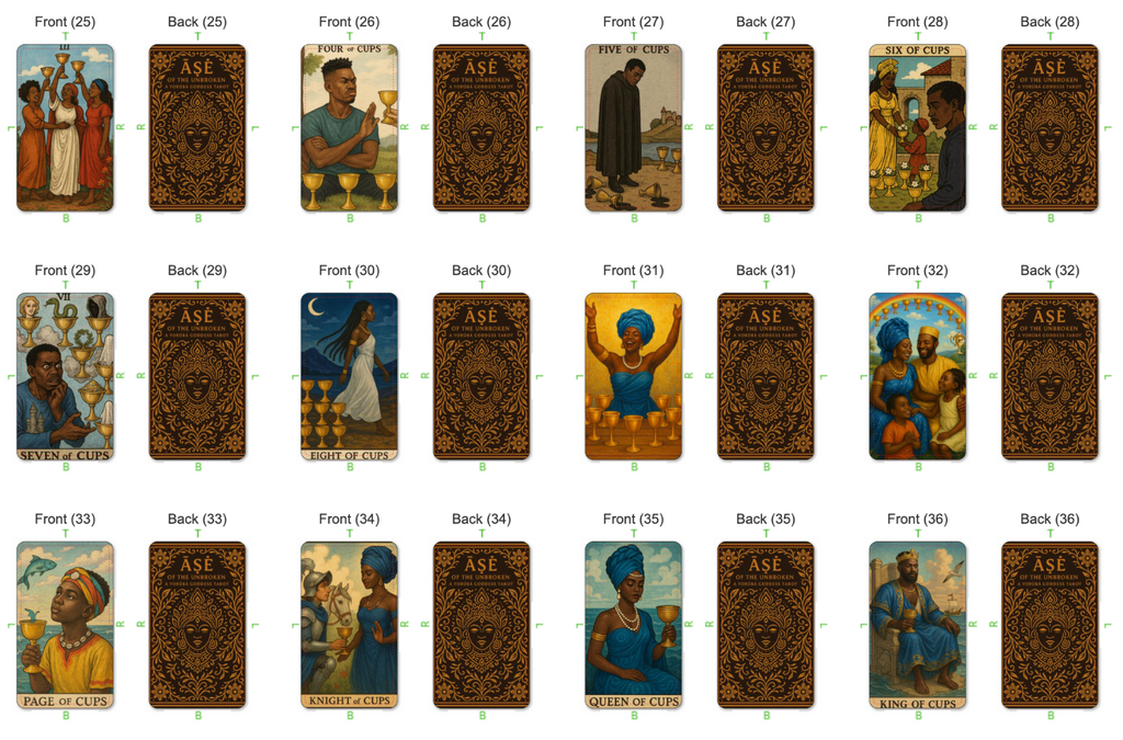 Ashe Of The Unbroken (Tarot) Includes a One-Page Activation PDF & Free Shipping