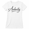 “AUDACITY” (WOMEN’S FIT – BLACK & WHITE)
