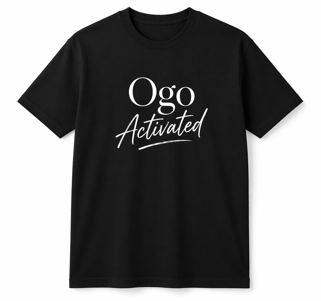 “OGO ACTIVATED” (UNISEX) - Black