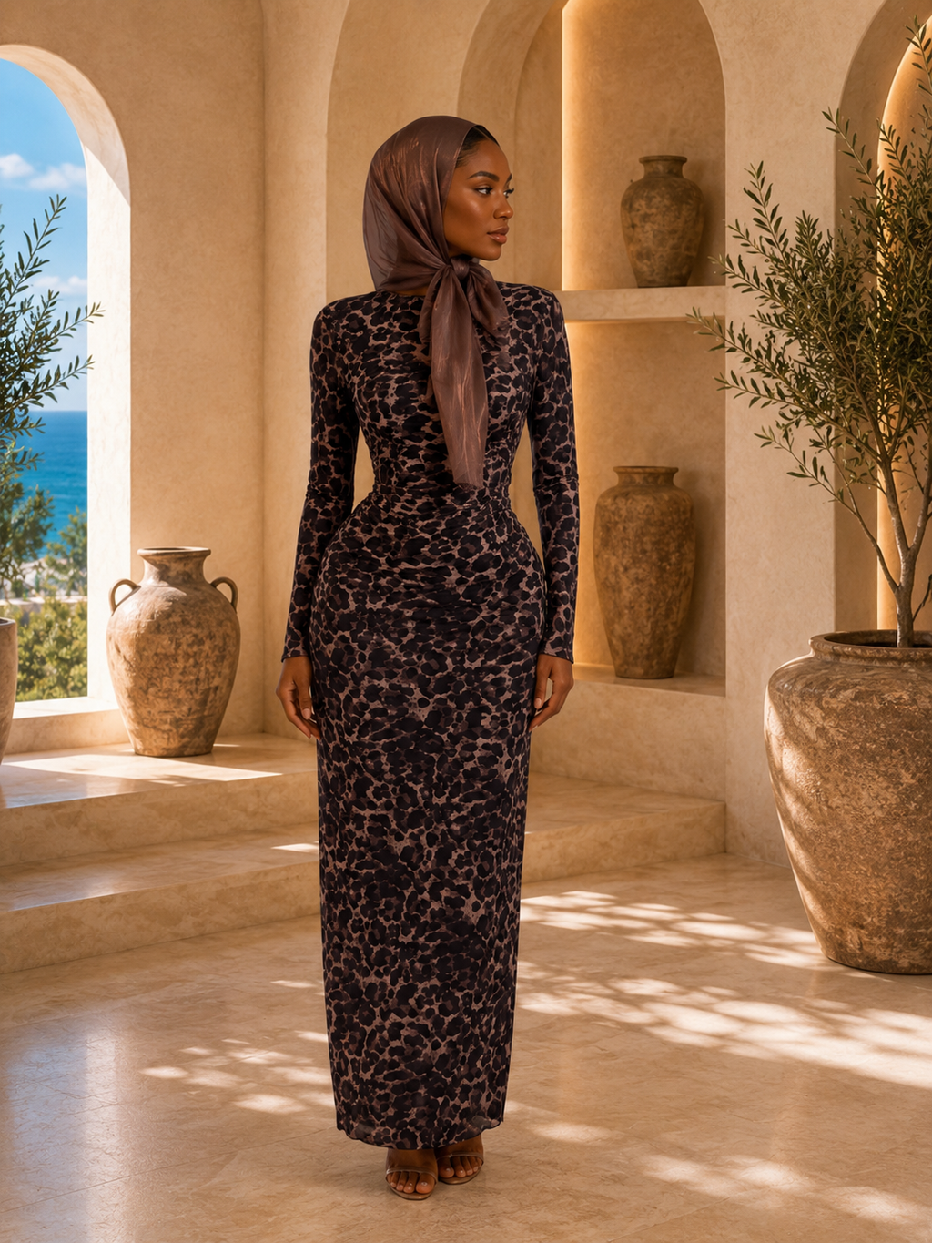IMPERIALE Mocha Muse Gown
