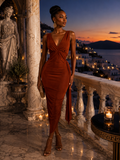 IMPERIALE Sienna Royale Open-Back Evening Gown