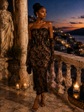 IMPERIALE Midnight Heiress Dress (Comes W/ Lace Gloves)