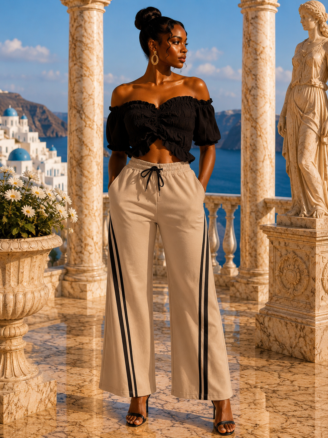 IMPERIALE Capri Luxe Two-Piece Lounge Set
