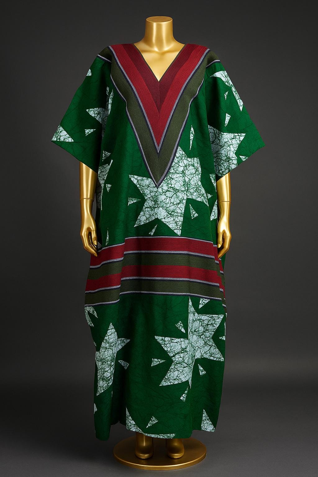 Imperiale’s ADIRE × ASO-OKE Bubu Kaftan Collection  - 3 different Styles