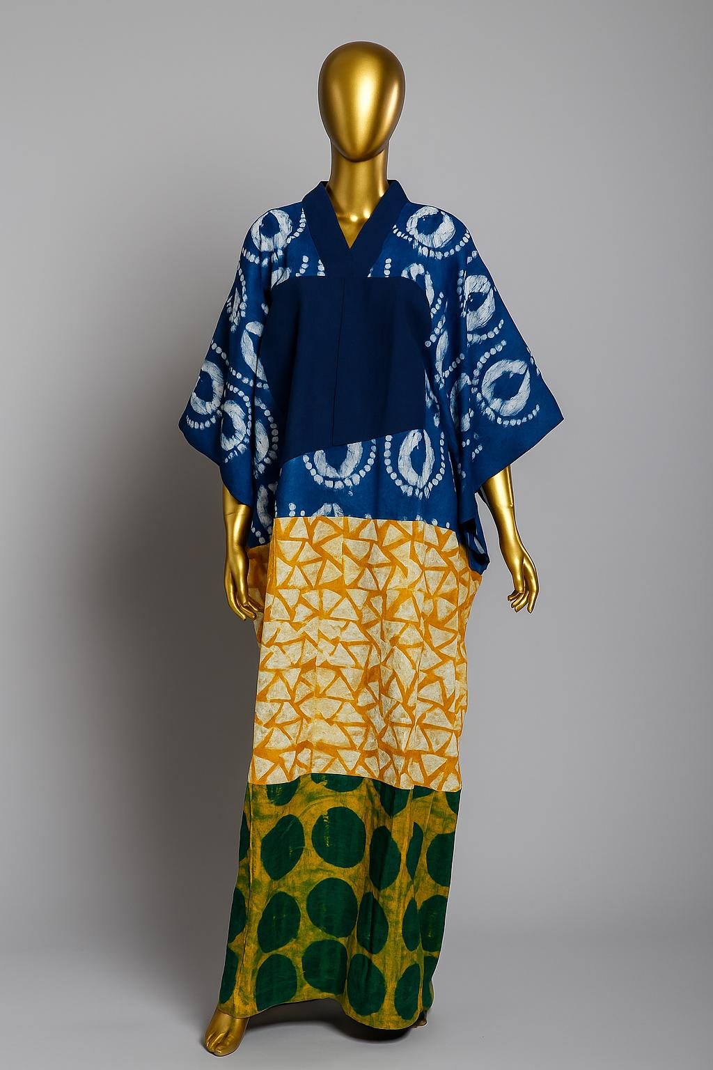 Imperiale’s ADIRE × ASO-OKE Bubu Kaftan Collection  - 3 different Styles