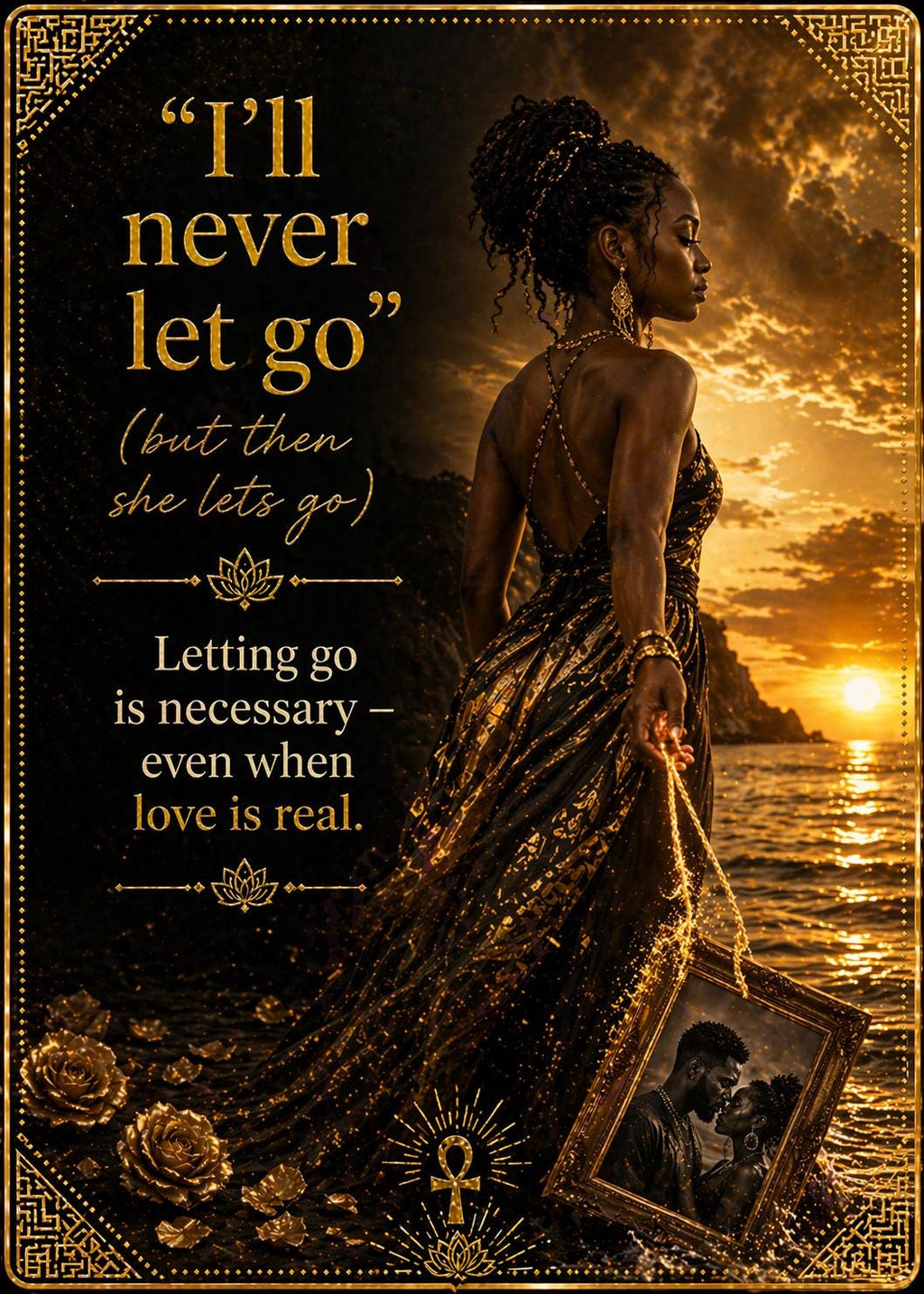 The Golden Truth Oracle Deck - 3.5" x 5" Card(s) Sizing Dimensions - Luxury Package Finishing