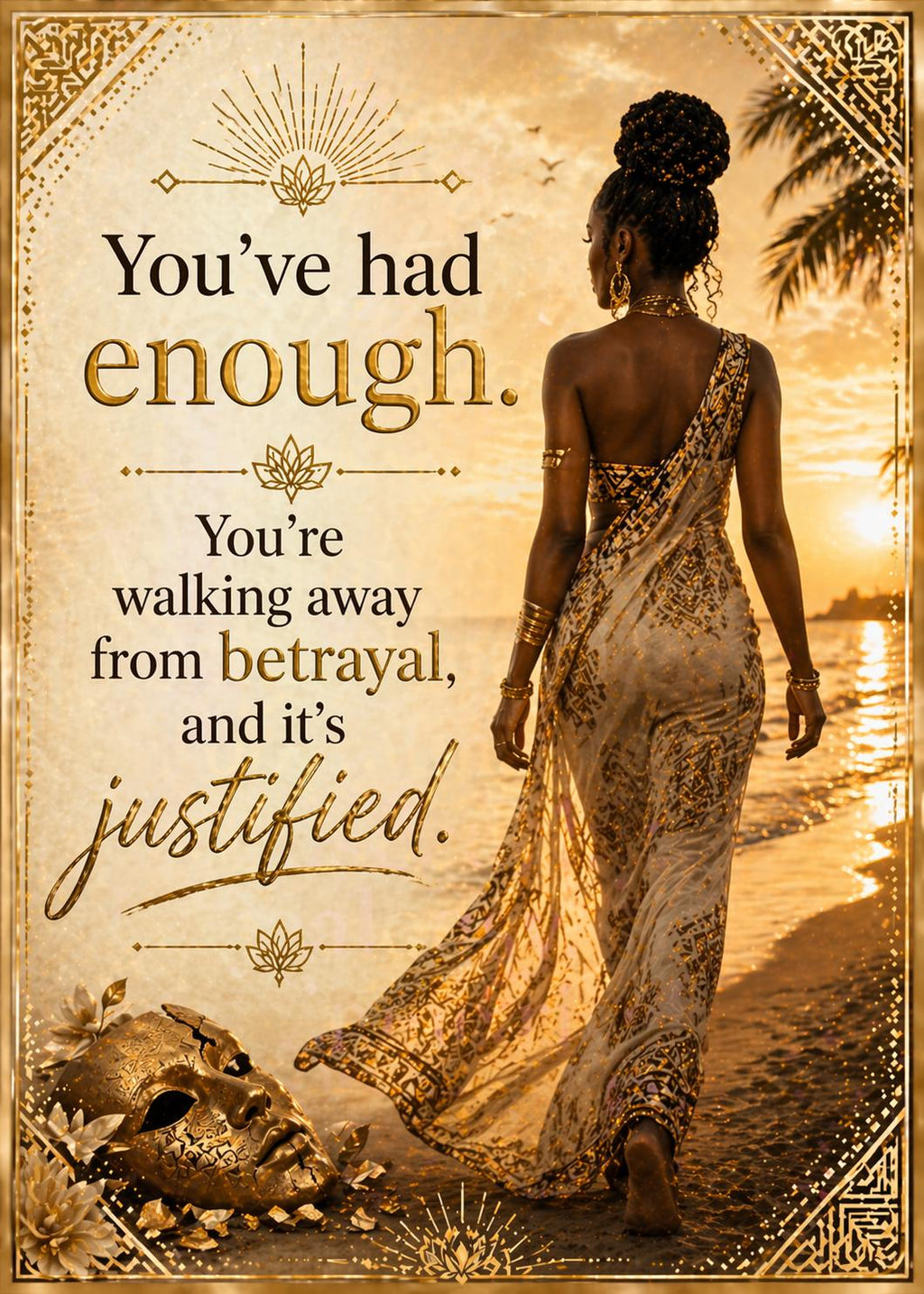 The Golden Truth Oracle Deck - 3.5" x 5" Card(s) Sizing Dimensions - Luxury Package Finishing