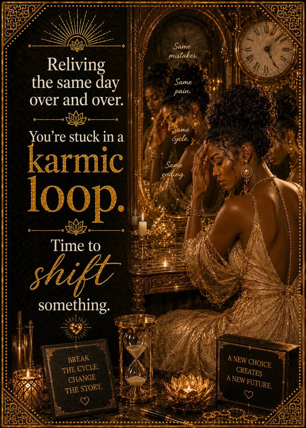 The Golden Truth Oracle Deck - 3.5" x 5" Card(s) Sizing Dimensions - Luxury Package Finishing