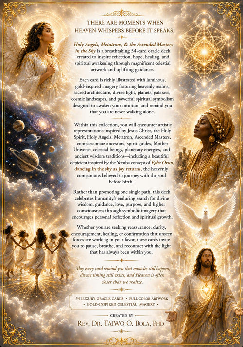 Holy Angels, Metatrons, & the Ascended Masters in the Sky